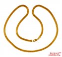 22kt Gold Fancy Flat Chain  - Click here to buy online - 959 only..