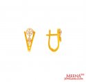 22Kt Gold Clip On Earrings - Click here to buy online - 434 only..