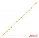 Click here to View - 22 Karat Gold Beads Bracelet 