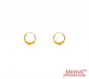 22kt Gold Baby Hoops - Click here to buy online - 268 only..