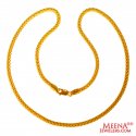 22 Kt Gold Chain 16 In - Click here to buy online - 1,109 only..