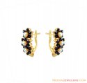 Gold Pearls and Sapphire Earring - Click here to buy online - 672 only..