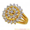 Exclusive Diamond Ladies Ring (18k) - Click here to buy online - 3,058 only..