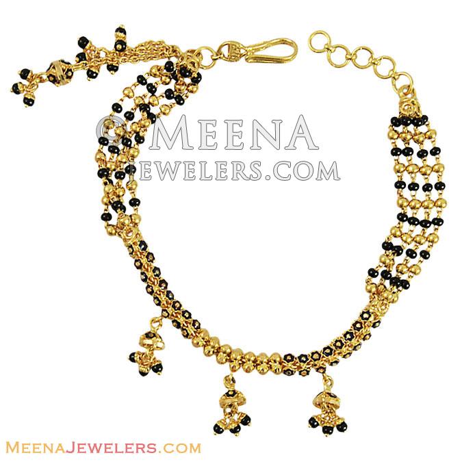 Black Golden Beads Bracelet 5394881.htm - Buy Black Golden Beads Bracelet  5394881.htm online in India