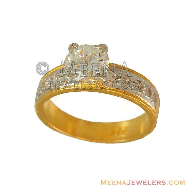 Elegant Cheap Solitaire Engagement Ring 0.20 Carat Round Cut Diamond on Gold  - Walmart.com
