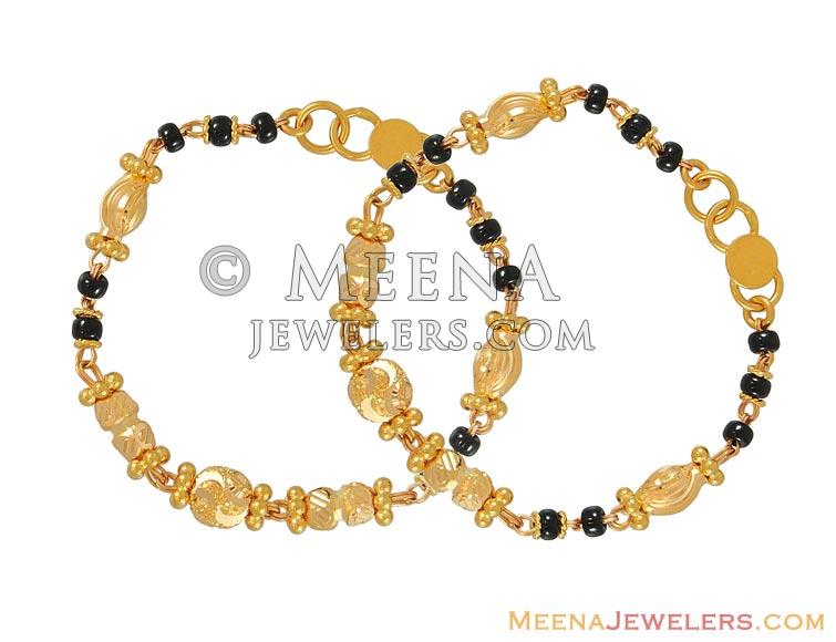 Baby Bracelet with 3 Birthstones or 3 Pearls – MSmade Handmade Fine Jewelry