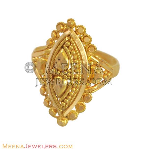 Modern gold ring designs for girls // rings for women // gold rings -  YouTube