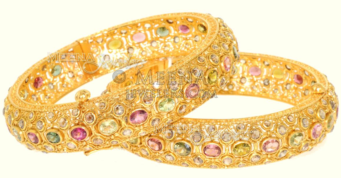 Buy Polki Diamond Bracelet Bangle Polki Diamond River Bracelet Polki  Diamond Jewelry 925 Sterling Silver Free Shipping Engagement Gift Bracelet  Online in India - Etsy