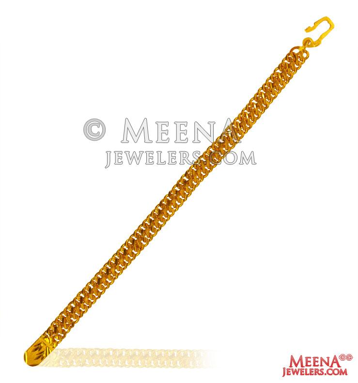 22k Plain Gold Bracelet JMC-2203-05985 – Jewelegance
