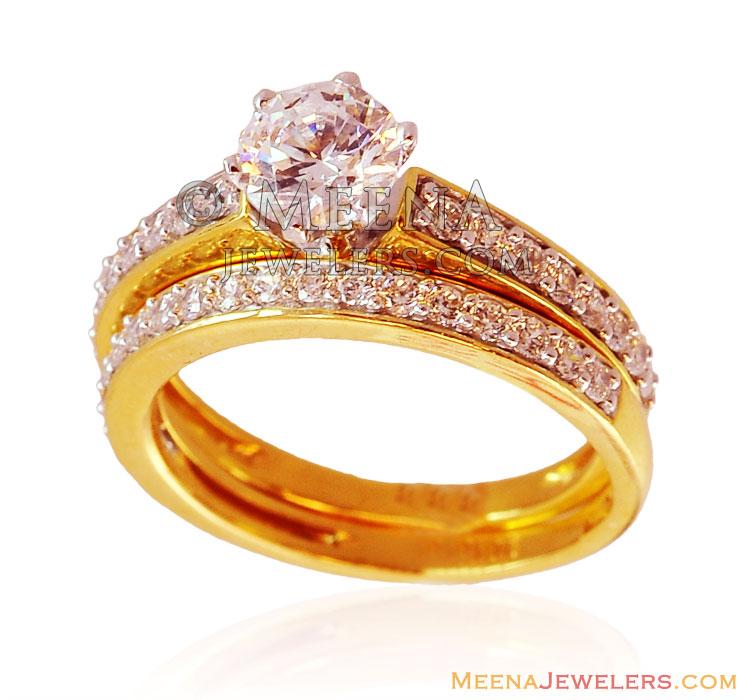 22 Carat Gold Diamond Rings for Women & Men - Candere by Kalyan Jewellers