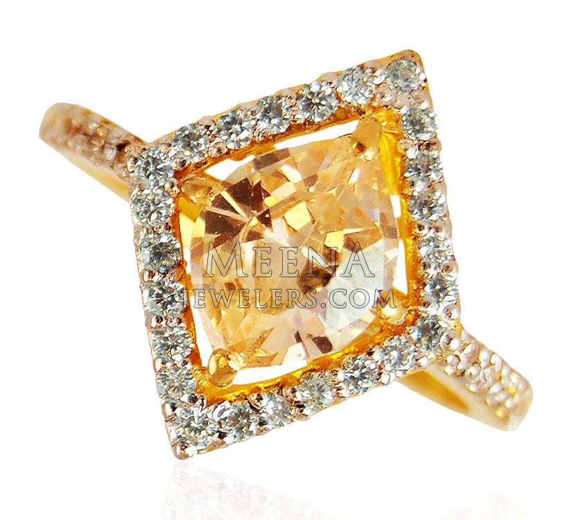 Buy Emerald Cut Yellow Topaz Engagement Ring / Topaz Halo Engagement Ring /  Emerald Cut Engagement Ring / White Gold Engagement Ring Online in India -  Etsy