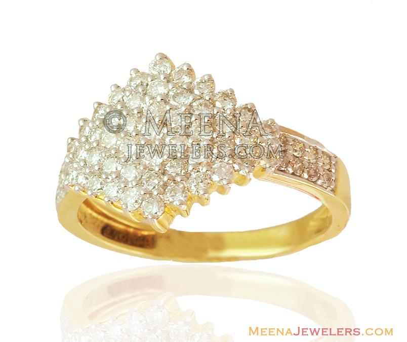 Exclusive Diamond Studded Ring 18k DiRi14119 US 2,413 18k Fancy