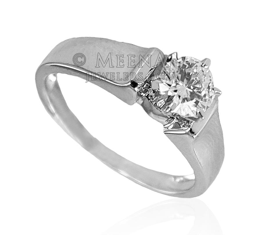 18k White Gold Diamond Ladies Ring - DiRi22137 - 18k White Gold Diamond ...