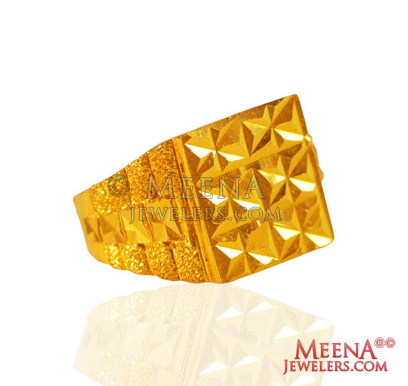 22kt 5 gram gold ring price for men