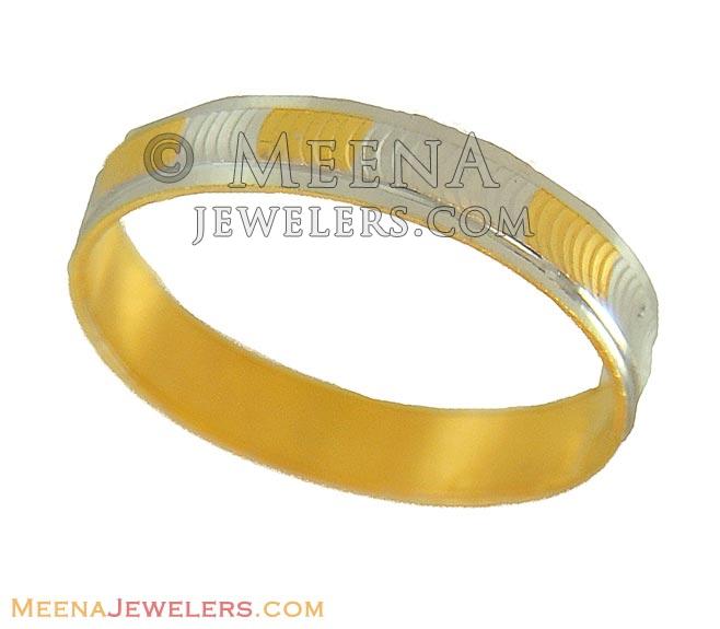 22K Gold Exclusive Band   RiWb9129   22K Gold Exclusive Two Tone Band