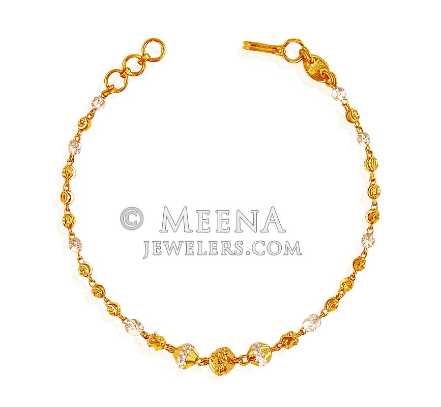 22K Gold Ladies Bracelet BrLa19130 22k Gold Ladies Bracelet