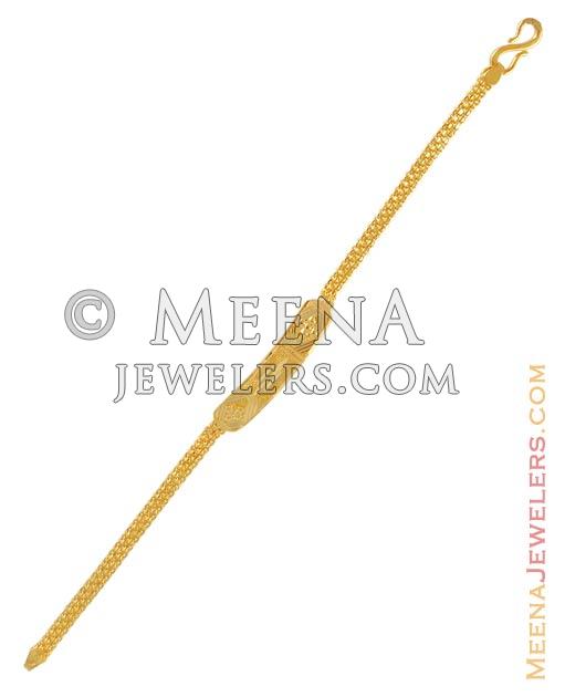 22k Gold bracelet (Baby) BaBr6204 Gold baby bracelet with beautiful