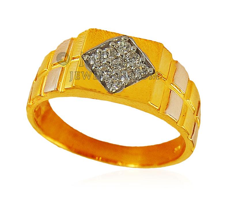 22K Gold Mens Ring - RiMs19547 - 22Kt Gold Mens Ring, beautifully ...