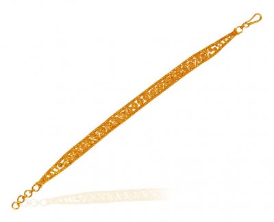 22 Kt Gold Filigree Ladies Bracelet ( Ladies Bracelets )