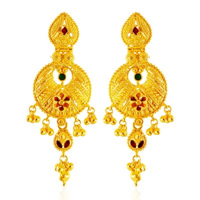 22Karat Gold Earrings ( Long Earrings )