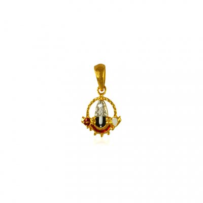 22 Kt Gold Lord Balaji Pendant ( Ganesh, Laxmi and other God Pendants )