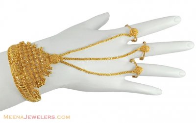 22Kt Gold Bridal Bracelet  ( Ladies Bracelets )