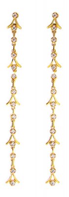 22 Karat Long Gold Earring ( Long Earrings )