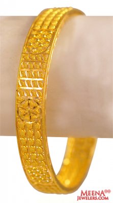 22Kt Gold Fancy Kada (1 Pc) ( Kadas )