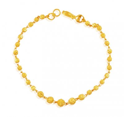 Buy VAMA Gold Plated Oxidized Gold Bracelet for Women & Girls (Black) at  Amazon.in