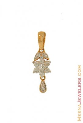 18kt Gold Diamond Pendant ( Diamond Pendants )