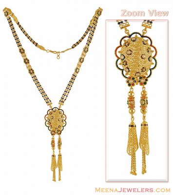 Gold Designer Indian Mangalsutra ( MangalSutras )