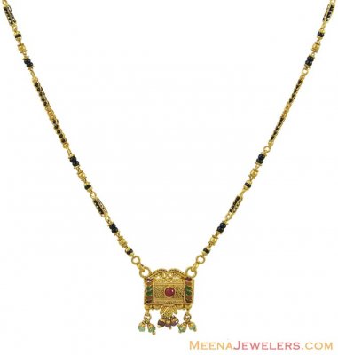 Gold Indian Mangalsutra (16 Inch) ( MangalSutras )
