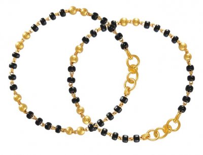 Baby Bracelet with Holy Beads ( Black Bead Bracelets )
