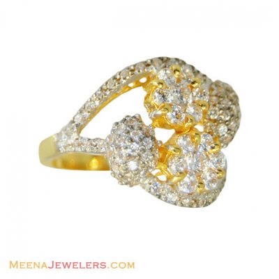 22K Exclusive Signity Ring ( Ladies Signity Rings )