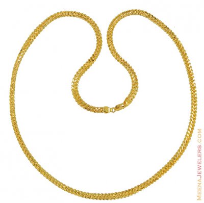 Gold Heavy Chain (24 Inches) ( Men`s Gold Chains )