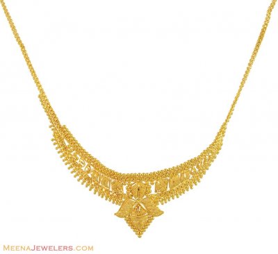 22k Yellow Gold Necklace ( 22 Kt Gold Sets )