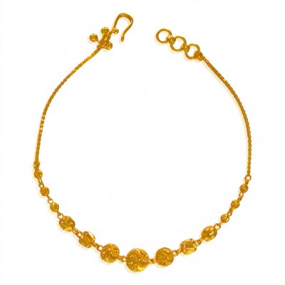 22Kt Gold Fancy Bracelet for Ladies ( Ladies Bracelets )