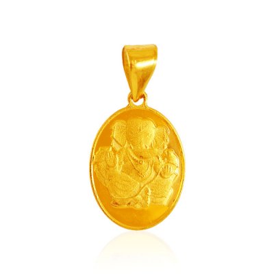 22 KT Gold OM Pendant ( Ganesh, Laxmi and other God Pendants )
