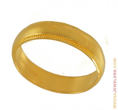 Gold Solid Band ( Wedding Bands )
