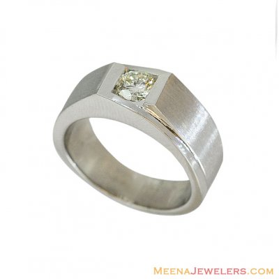 18K White Gold Fancy Diamond Ring ( Diamond Rings )