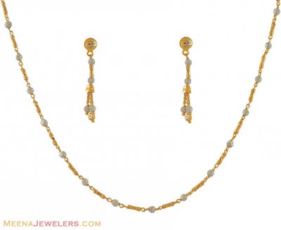 Necklace Set with Two Tone ( Light Sets )