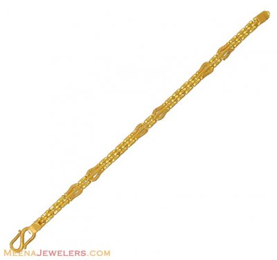 22K Yellow Gold Kids Bracelet ( 22Kt Baby Bracelets )