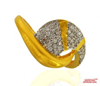 22 Kt Gold Fancy Ring ( Ladies Signity Rings )