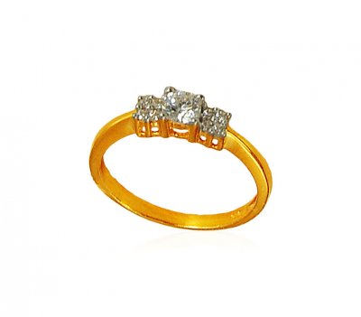 22K Gold Ring ( Ladies Signity Rings )