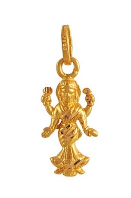 Gold Laxmi Pendant ( Ganesh, Laxmi and other God Pendants )