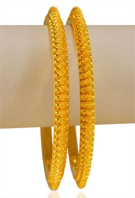 22k Yellow Gold Bangles (2 pcs) ( Gold Bangles )