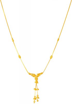 22K Indian Gold Dokia Chain ( 22Kt Gold Fancy Chains )