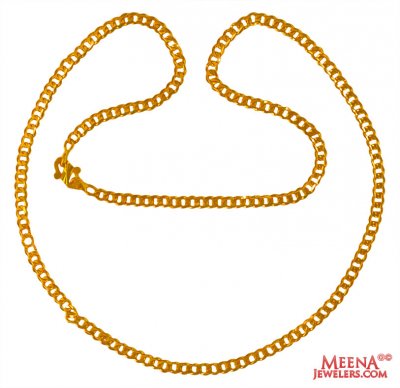 22Kt Gold Chain 22 Inches ( Men`s Gold Chains )