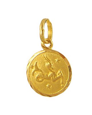 22Kt Gold Capricorn Pendant ( Zodiac Gold Pendants )