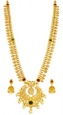 22k Uncut Diamond Mangomala ( Diamond Necklace Sets )